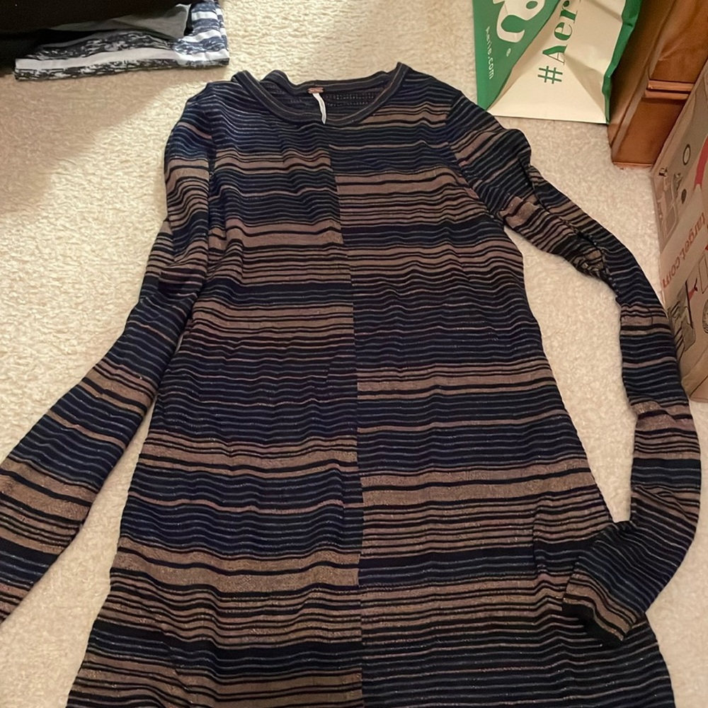 Free people long sleeve dress